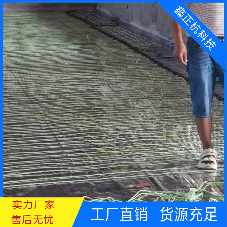 某别墅电地热施工安装现场